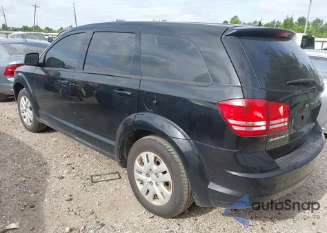 2014 Dodge Journey American Value Pkg z USA, uszkodzony, nr VIN 3C4PDCAB9ET256720